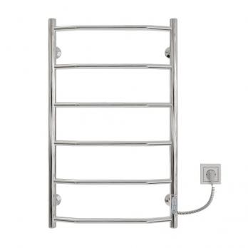 Heated towel rail Trapetsiya 800x500/6 ER taym.