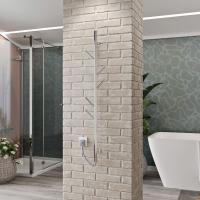 Рушникосушарка електрична Стійка 1200х30 ELR рег.