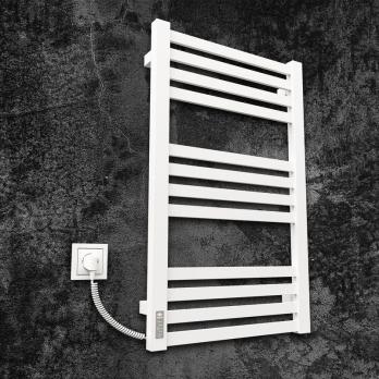 Рушникосушарка електрична Герда 800х500/12 EL тайм. біла