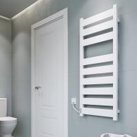 Полотенцесушитель электрический Волс 1200х500/9 EL тайм. белый