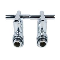 Кран вентильный угловой PN10 НВ 1/2"X1/2"