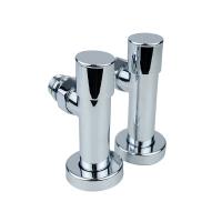 Кран вентильный угловой для полотенцесушителя PN10 НН 1/2"X1/2"