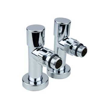 Кран вентильный угловой для полотенцесушителя PN10 НН 1/2"X1/2"