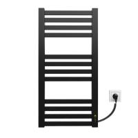 Heated towel rail Gerda 800x400/12 ER timer black