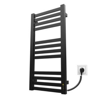 Heated towel rail Gerda 800x400/12 ER timer black