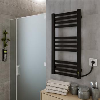 Рушникосушарка електрична Герда 1200х400/18 EL тайм. чорна